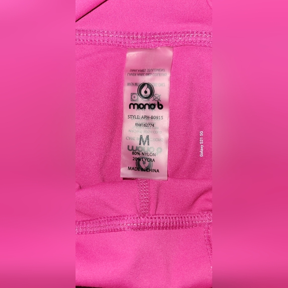 NWOT Mono b leggings - Picture 3 of 3